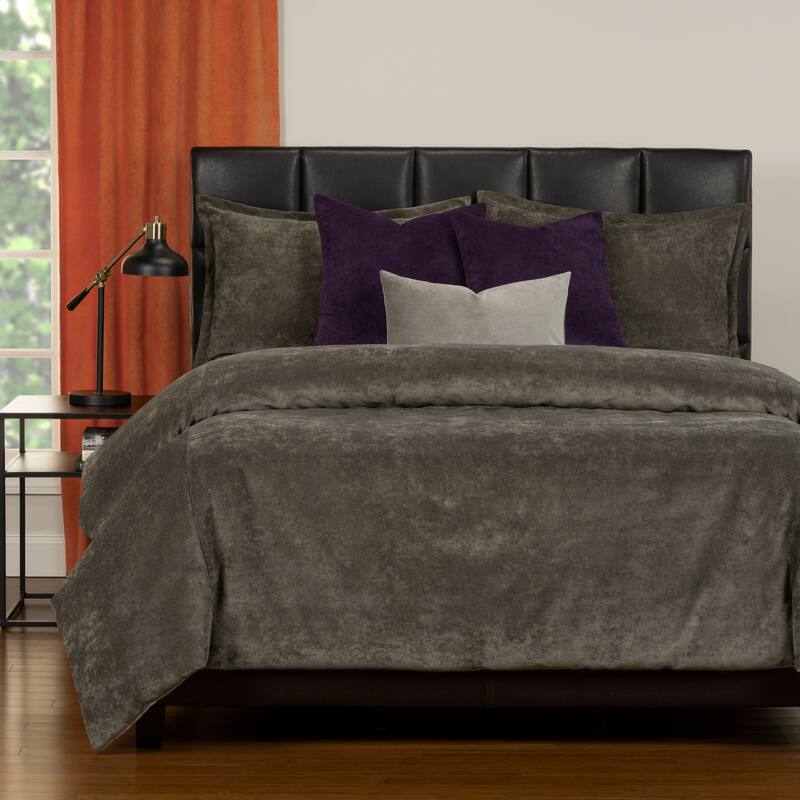 Mixology Padma 7 Piece Duvet Cover and Insert Set - Umber - King