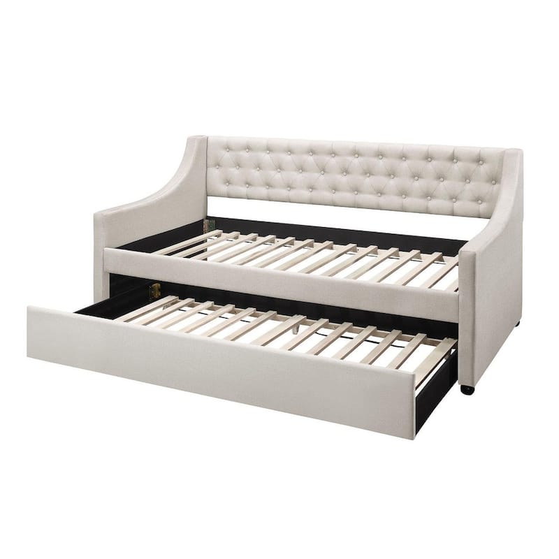 Vinnie Upholstered Daybed with Trundle