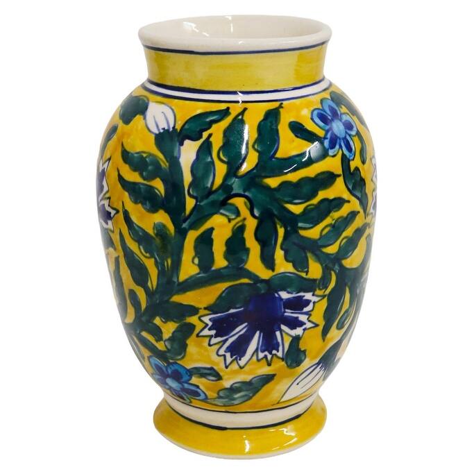 Home&Manor Classic Ceramic Vase Multicolor