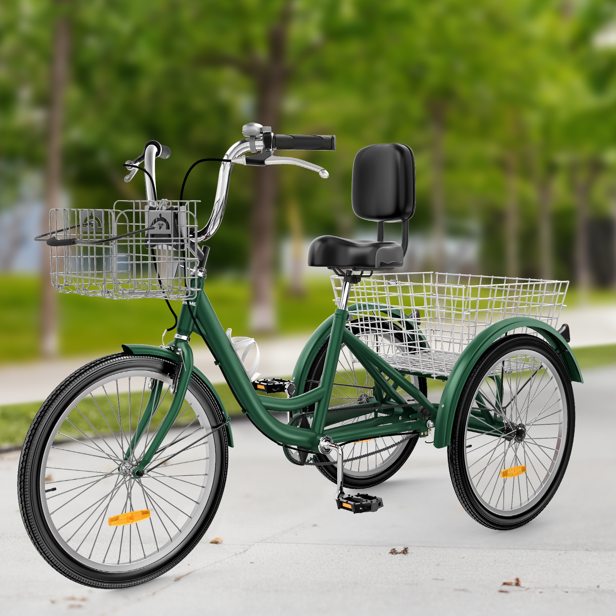 Basket Adult Tricycle 26 Inch Speed Adult Trike 26 Inch Adult