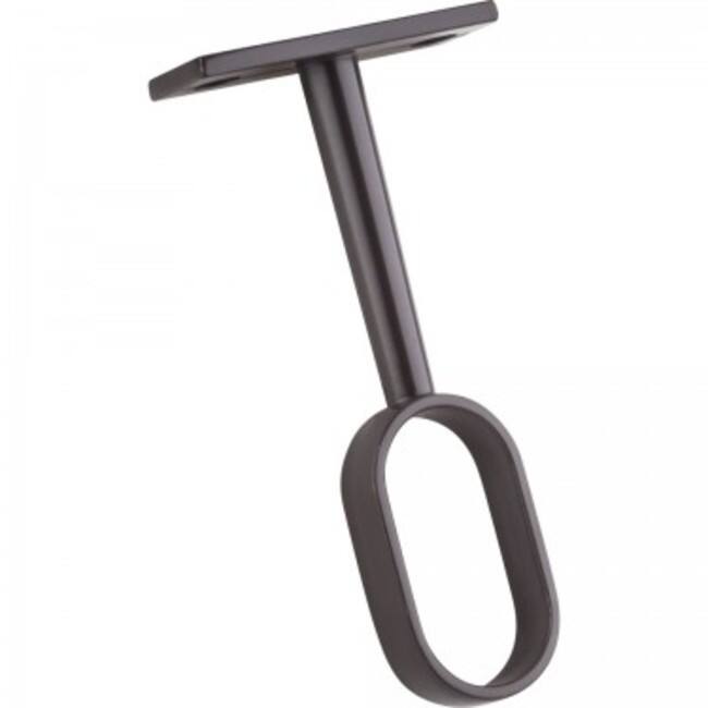 Hardware Resources Center Closet Rod Support Bracket for Oval Closet