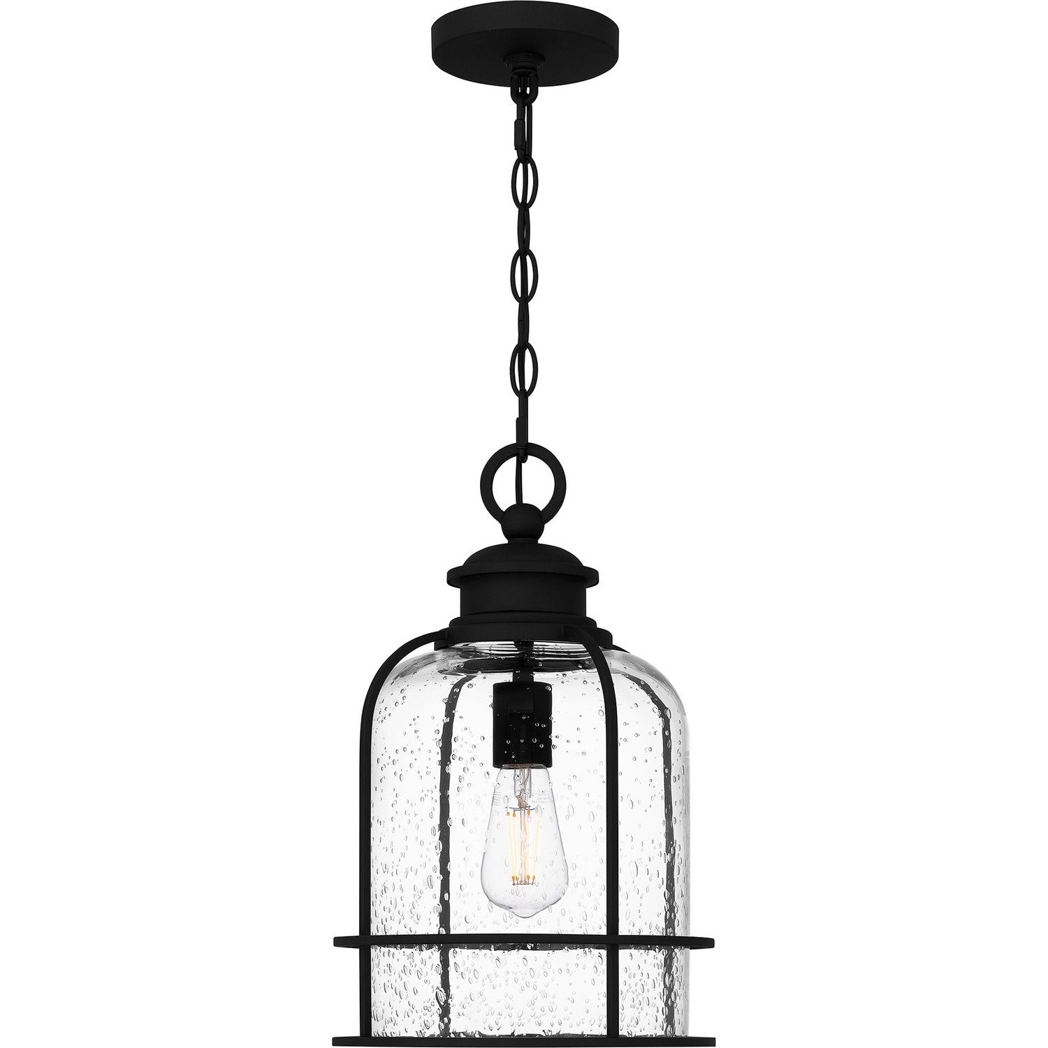 Earth Black One Light Mini Pendant from the Bowles Collection