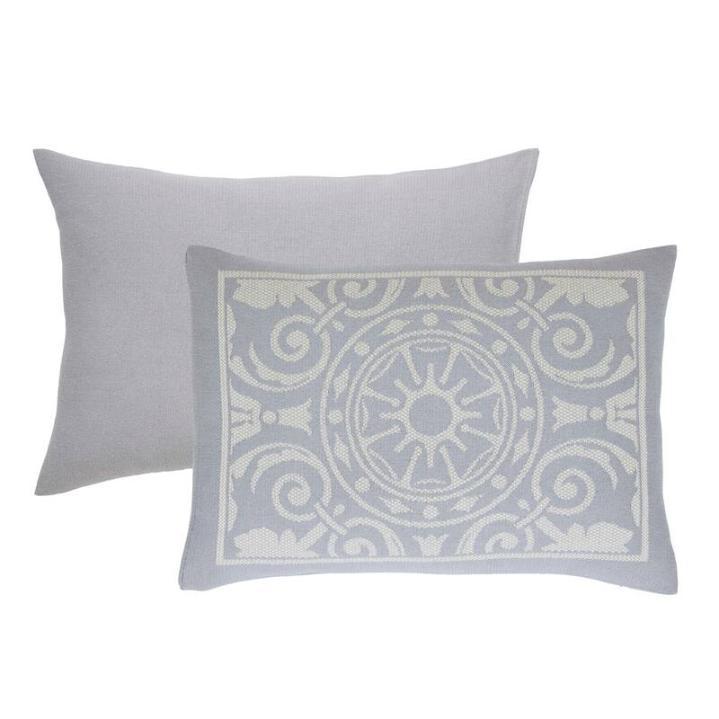 Cotton Blend Oversized Vintage Medallion Bedspread Set by Superior