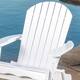 Hanlee Outdoor Rustic Acacia Wood Folding Adirondack Chair (Set of 2) by Christopher Knight Home