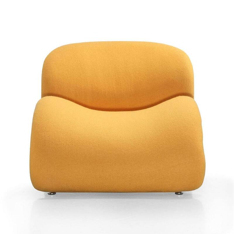 Manhattan Comfort Rosebud Wool Blend Accent Chair
