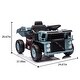 preview thumbnail 41 of 78, 12V Kids Ride-On Dump Truck with Remote Control, USB, Bluetooth, and Electric Dump Bed Blue