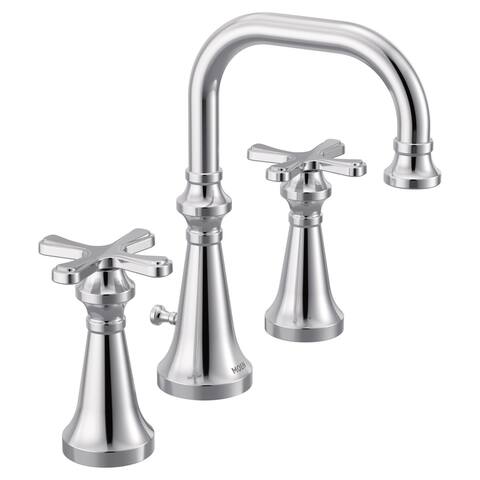 Moen Colinet 1.2 GPM Widespread Bathroom Faucet with Pop-Up Drain