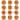 Round Hand-Woven Hyacinth Placemat, Mustard Color, Set of 12