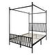 Clayfell Dallas Metal Canopy Bed - Bed Bath & Beyond - 43080684