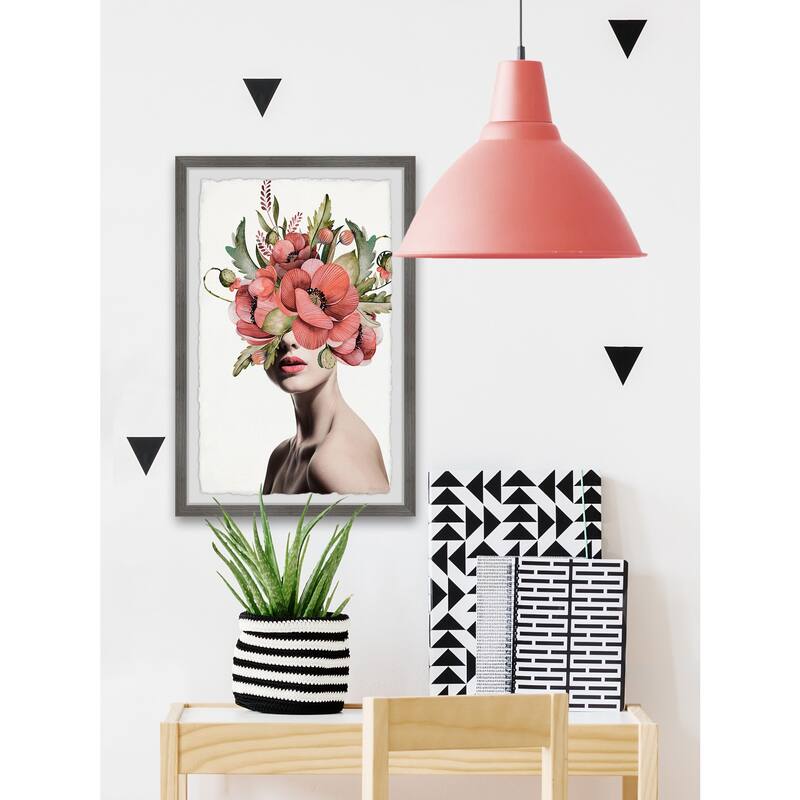 Elegant Beauty Framed Wall Art, Elegant Home Touch - Sophisticated Artwork for Refined Décor