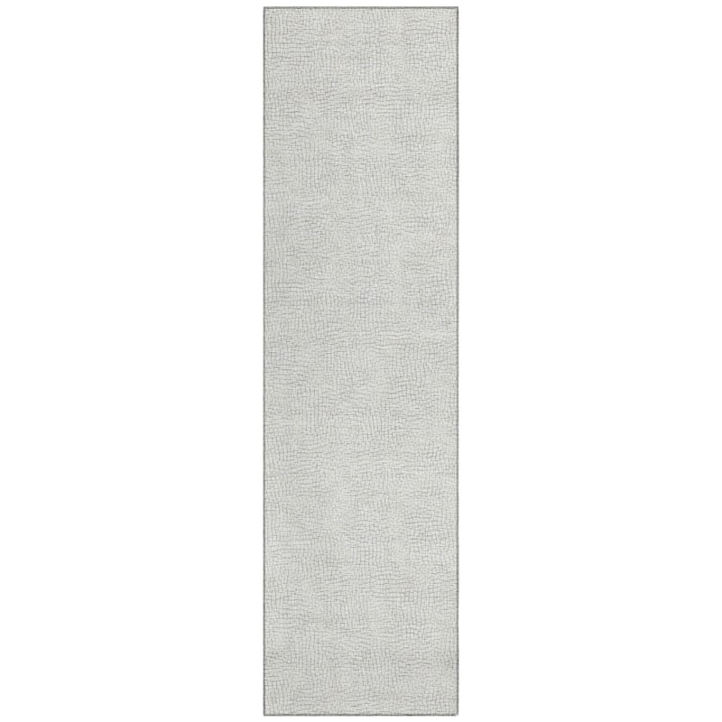 Machine Washable Indoor/ Outdoor Solid Causal Chantille Rug