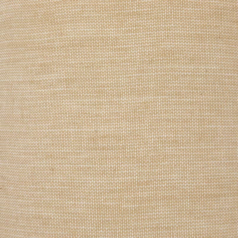 Reclaimed Wood Table Lamp with Printed Cotton Chambray Shade - 10.0"L x 7.0"W x 16.0"H