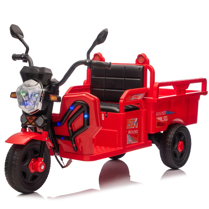 Ride-On Truck Off-Road Toy Car Red Ride on Car Electric Car Toy
