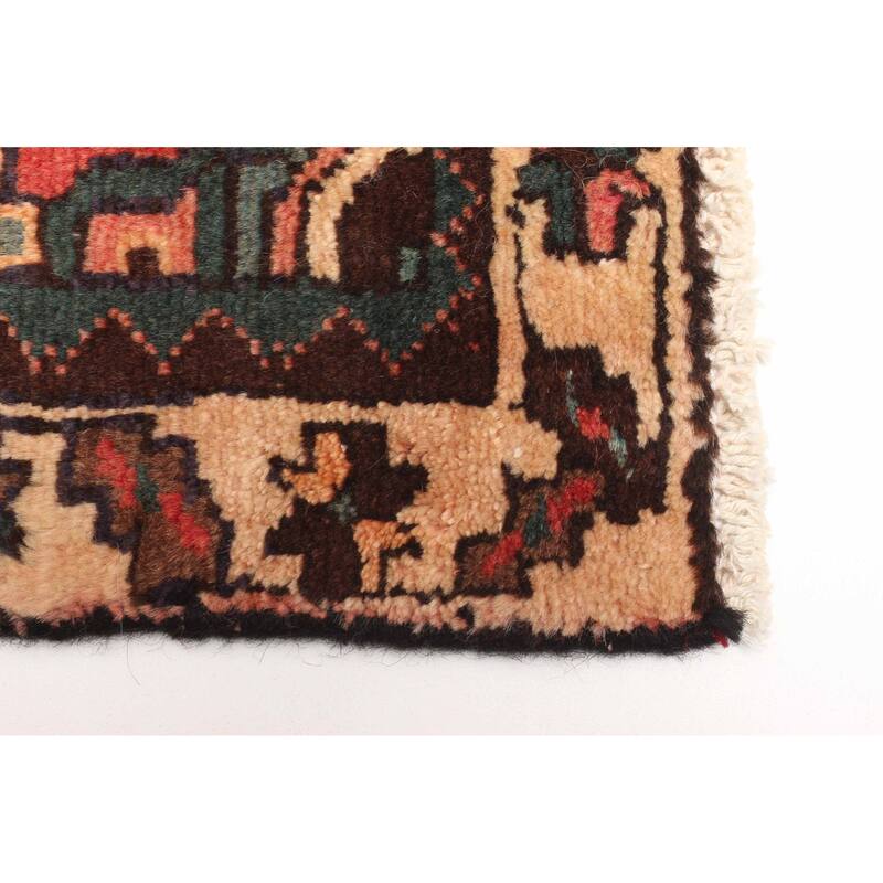 ECARPETGALLERY Hand-knotted Andelz Red Wool Rug - 3'3 x 4'11