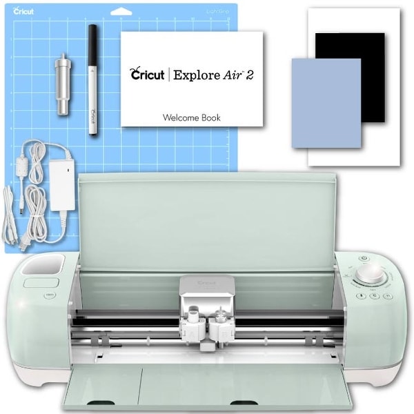 Cricut Explore Air 2 Beginner Bundle - Vinyl, Tools, Designs