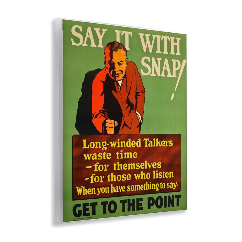 Stupell Vintage Say It With Snap Wall Plaque Art Design By Marcus Jules