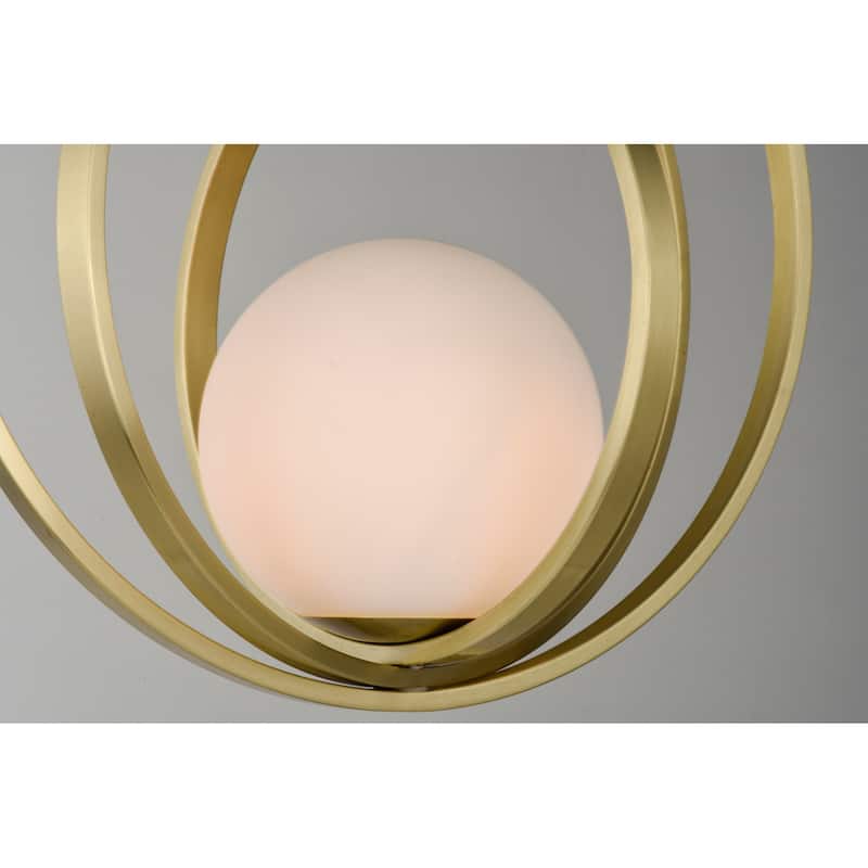 Maxim Coronet Single Light 21" Adjustable Ring Pendant