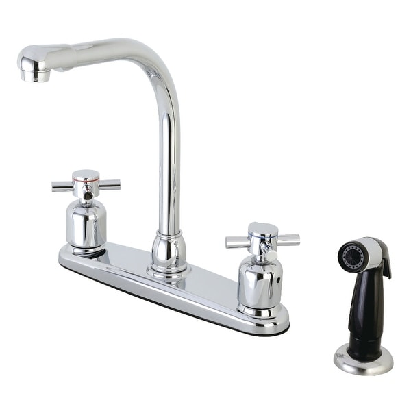 Kingston Brass FB75.DX Concord 1.8 GPM Centerset Kitchen Faucet - Polished Chrome