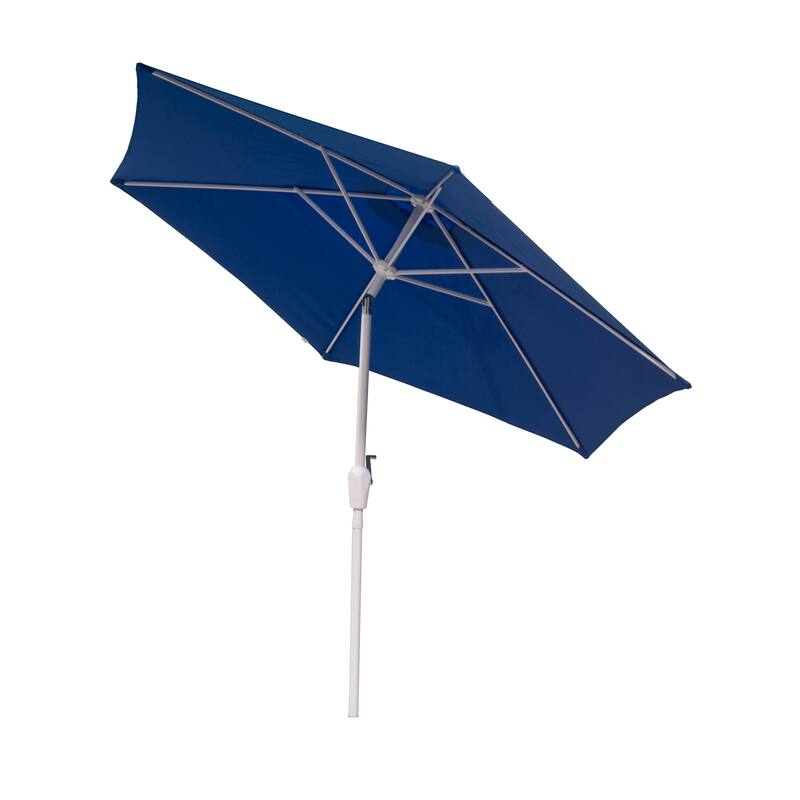 9 ft Powder Coated Aluminum Market Outdoor Patio Umbrella