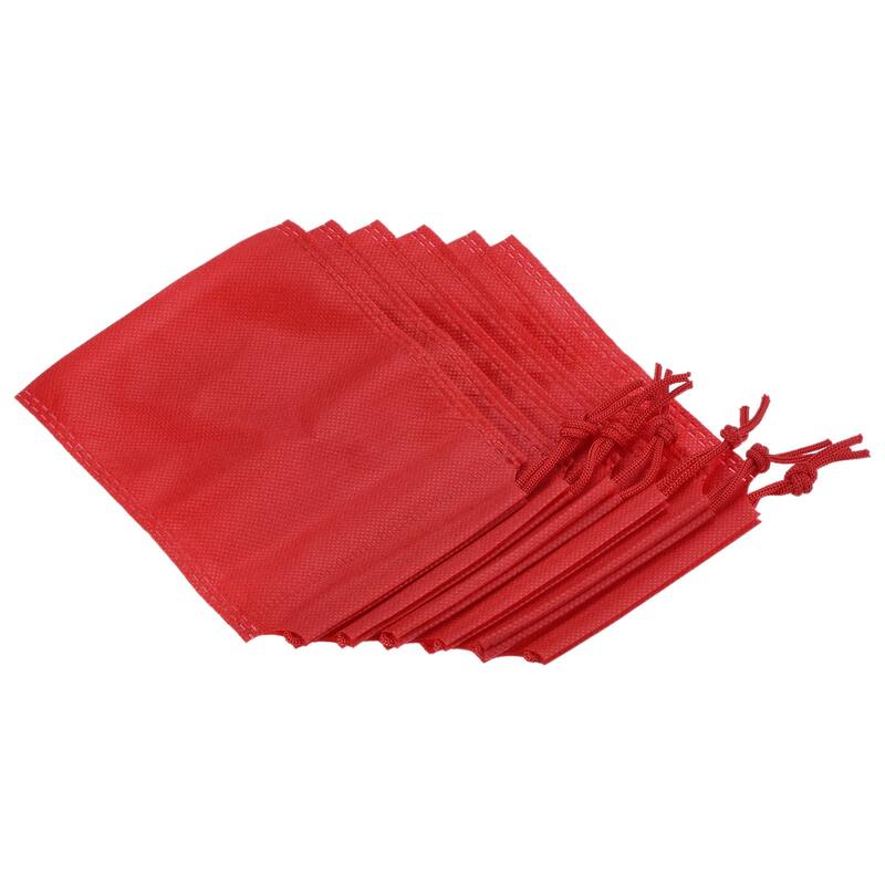 Single Drawstring Storage Bag Fiber Cloth, 6Pcs