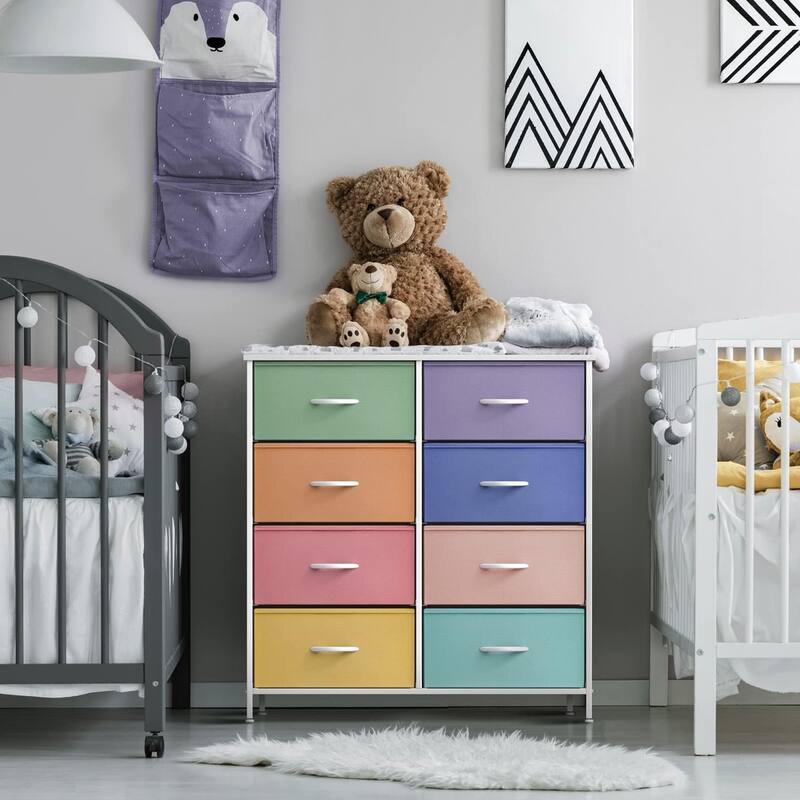 Dressers for Bedroom with 8 Drawers, Chest of Drawers for Bedroom