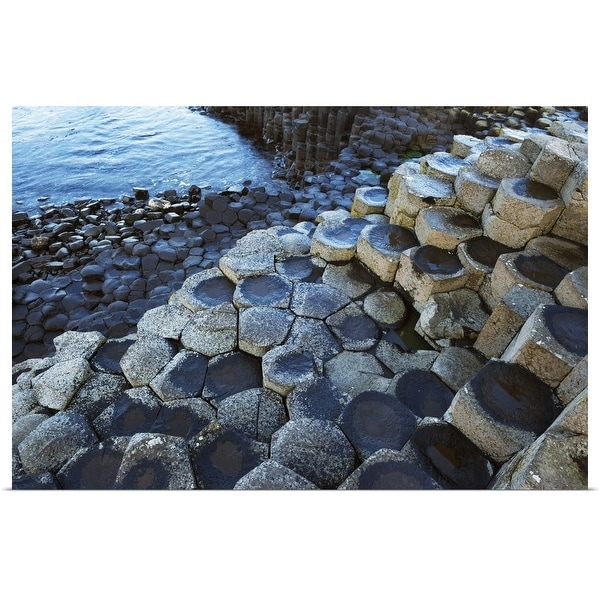 "Basalt Rock Formation, Giant's Causeway, County Antrim, Northern Ireland" Poster Print. Opens flyout.