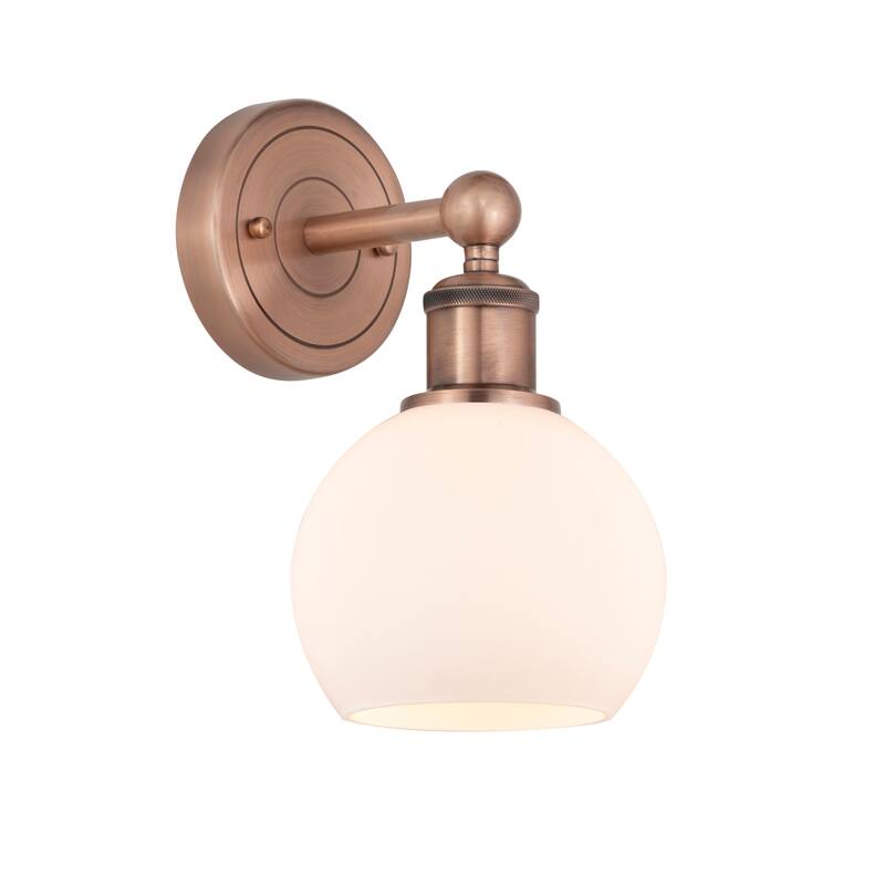Innovations Lighting 616-1W-11-6 Athens Sconce Athens 11" Tall Wall