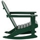preview thumbnail 13 of 85, POLYTRENDS Laguna Adirondack Eco-Friendly Poly All-weather Outdoor Rocking Chair