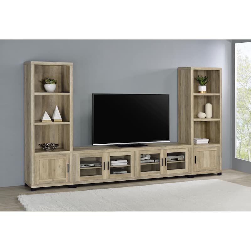 Sachin 3-piece 79-inch TV Entertainment Center