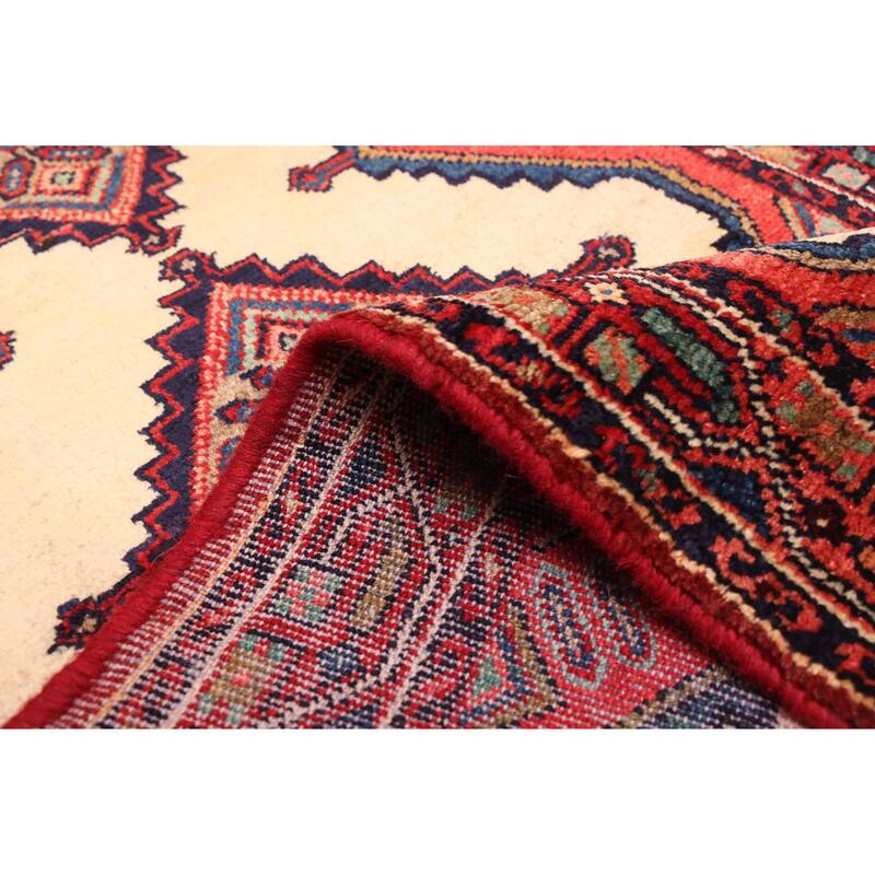 ECARPETGALLERY Hand-knotted Konya Anatolian Cream Wool Rug - 2'6 x 9'7