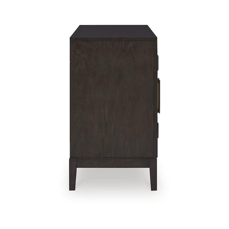 Burkhaus Dark Brown Dining Room Server - 60"W x 19"D x 32"H