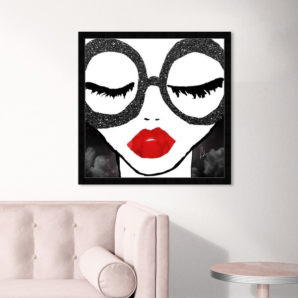 Oliver Gal 'She is all that' Fashion and Glam Framed Wall Art Prints ...