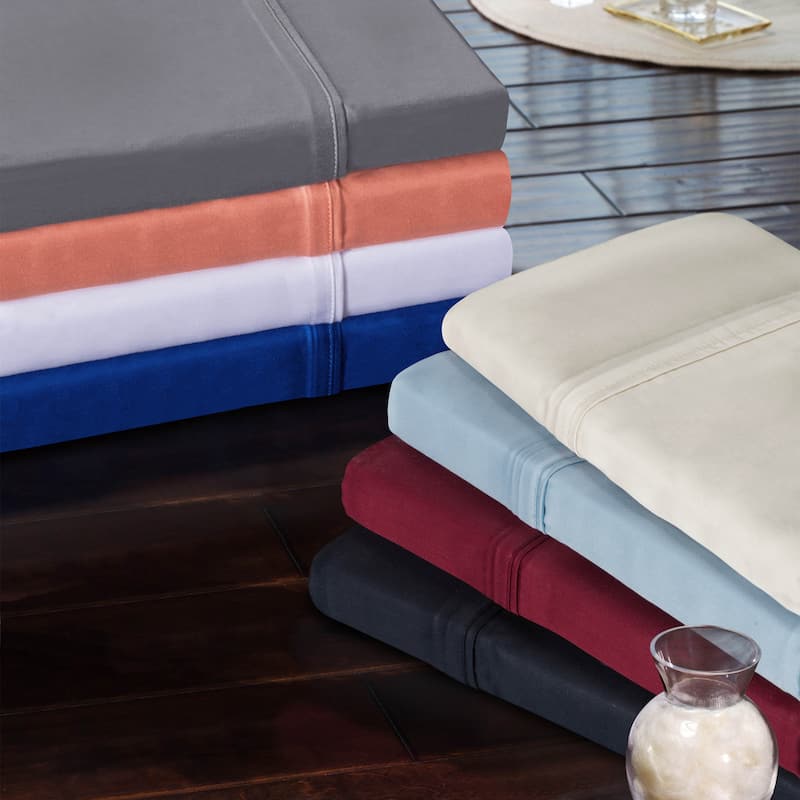 Superior Modal 300-Thread Count Wrinkle-Free Pillowcase Set
