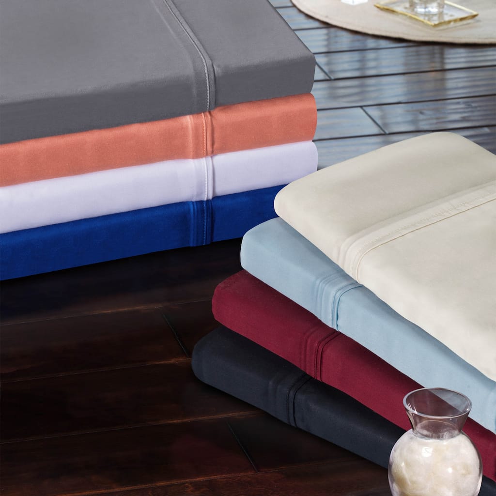 Superior Modal 300-Thread Count Wrinkle-Free Pillowcase Set