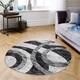 Orelsi Collection Abstract Area Rug