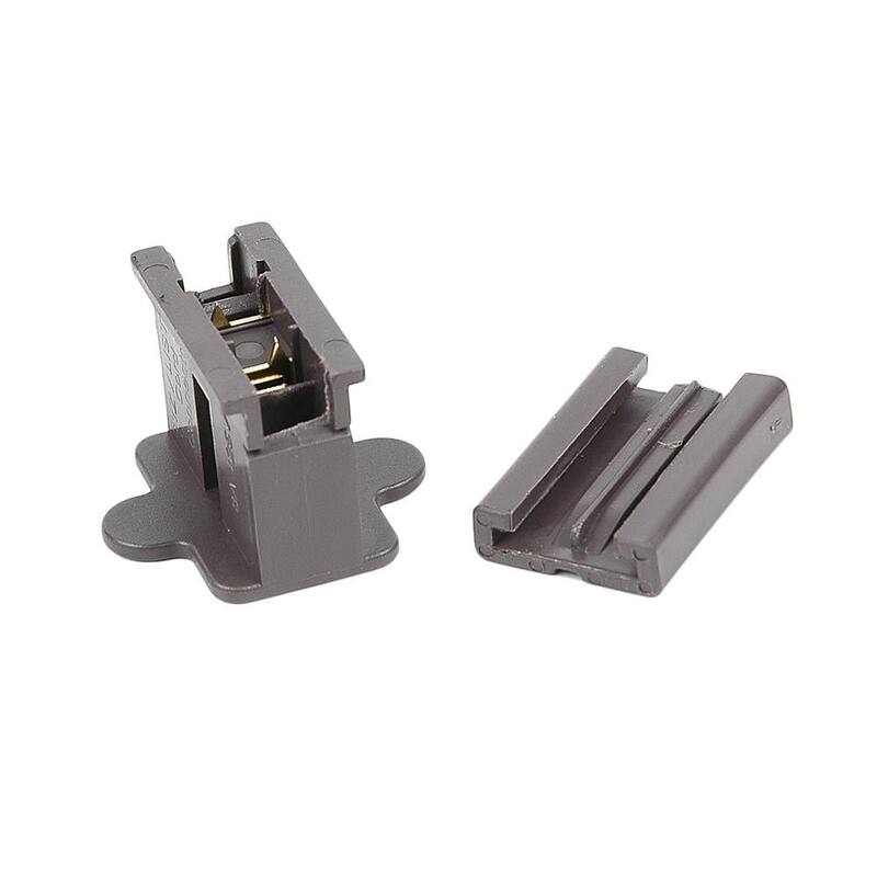 SPT1 Female Plug, Snap On Vampire Plugs, Brown, Polarized, 8 AMP, 5 Pack - Medium