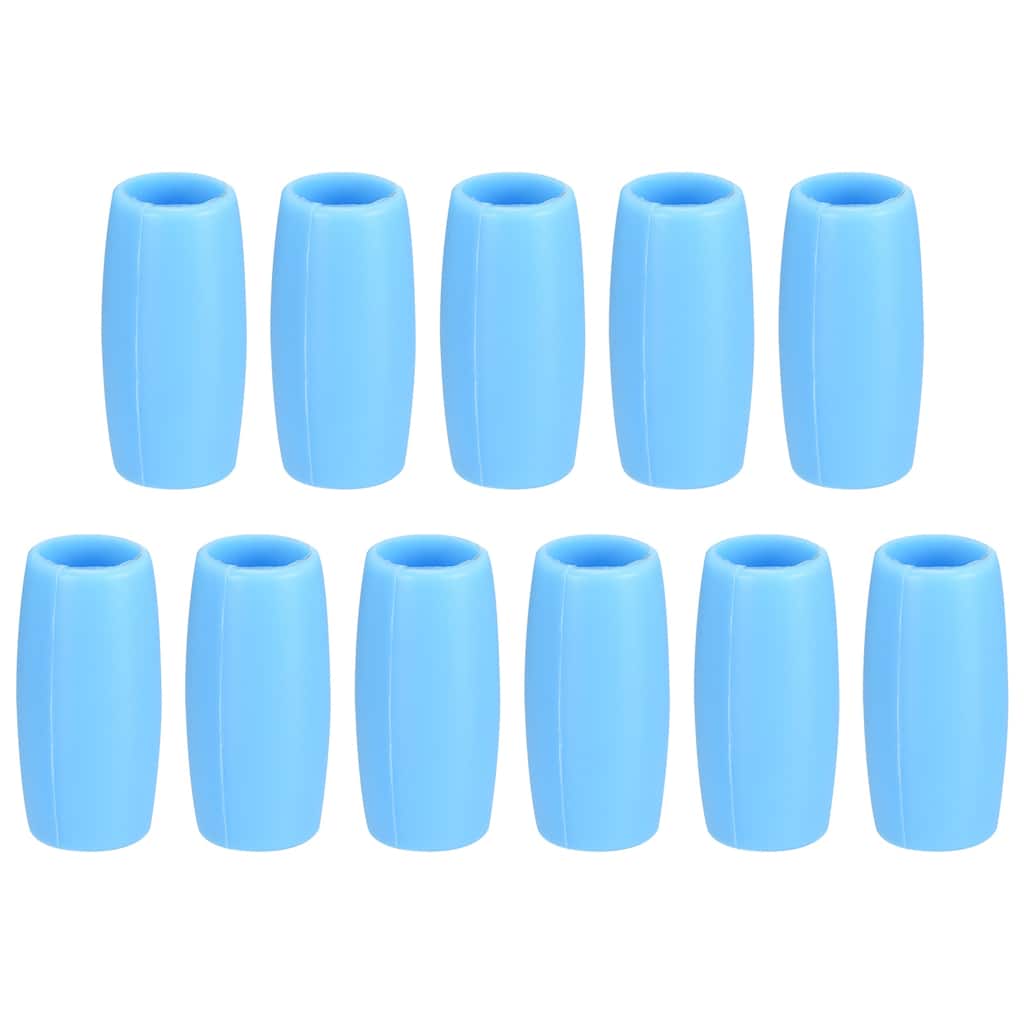 11pcs Silicone Straw Tips for 1/2 Inch OD Steel Straws