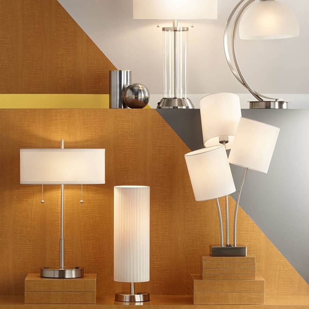 Slim table discount lamp