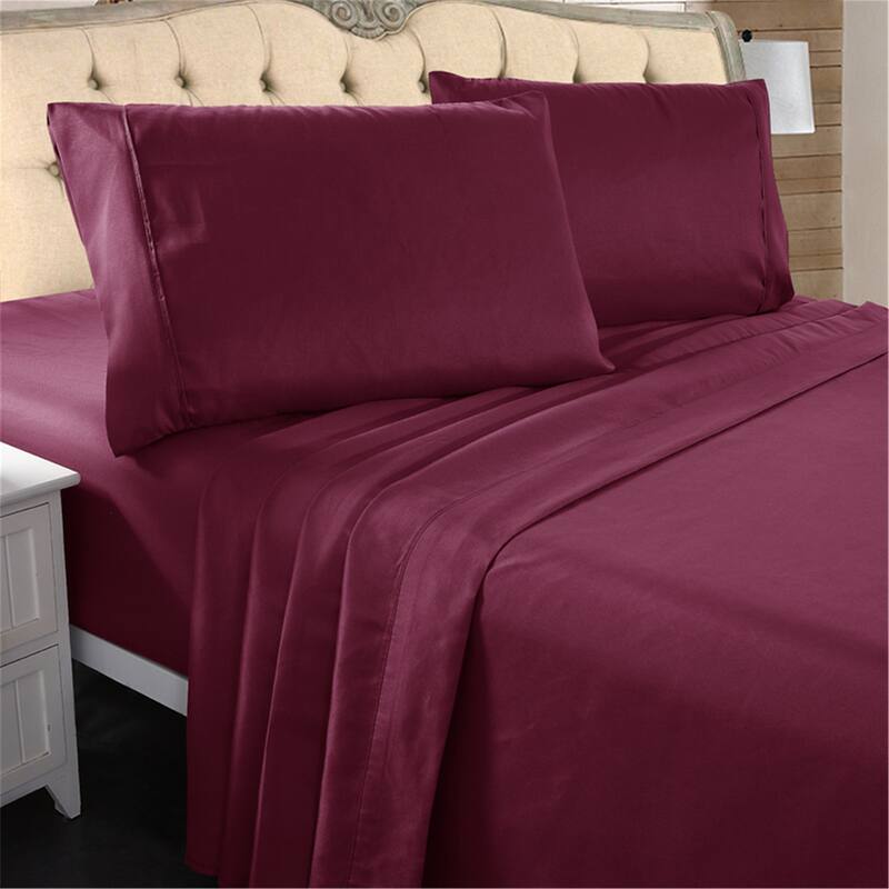 Luxury Deep Pocket 4-piece Bed Sheet Set