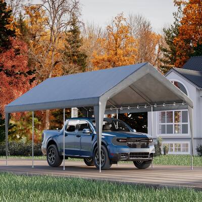 Heavy-Duty Carport Replacement Canopy, Rainproof & UV-Resistant, Canopy Only (Frame Not Included), Ideal for Cars