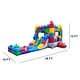 preview thumbnail 8 of 9, HeroKiddo Block Party Commercial Grade Inflatable Bounce House Water Slide Combo with Air Blower, Lightweight, Kids Outdoor Play