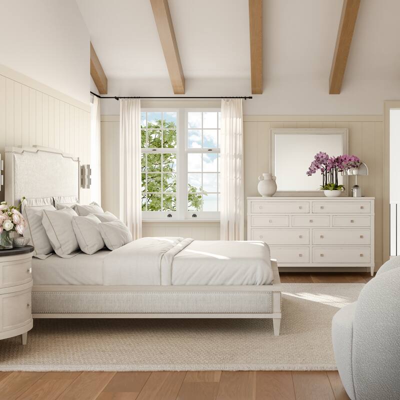 Magnussen Home Gardenia Bay White Telephone Table