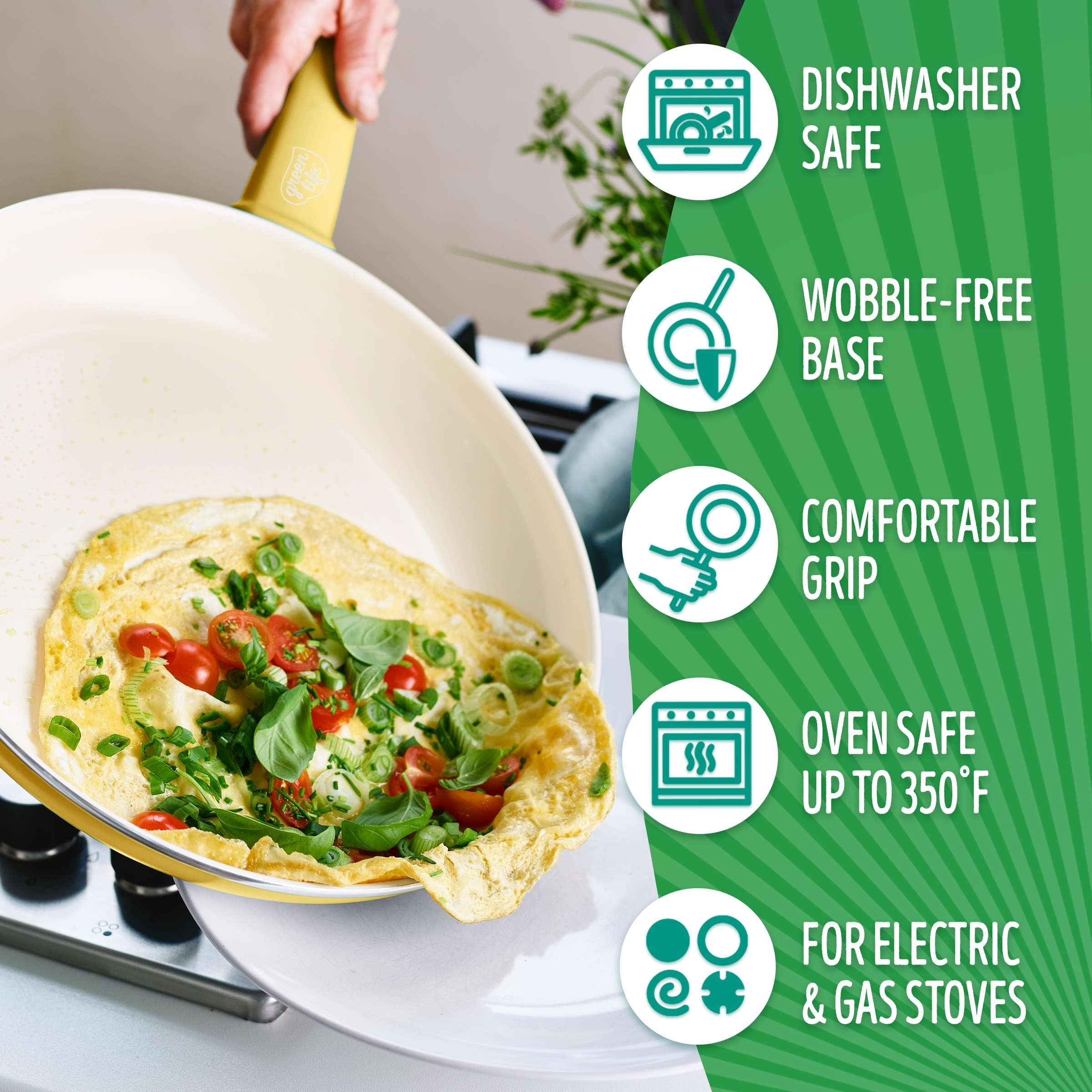 GreenLife Soft Grip Healthy Ceramic Nonstick 8 Fry Pan - On Sale - Bed  Bath & Beyond - 37848443