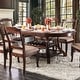 preview thumbnail 1 of 6, Furniture of America Coso Cherry 78-inch Expandable Dining Table