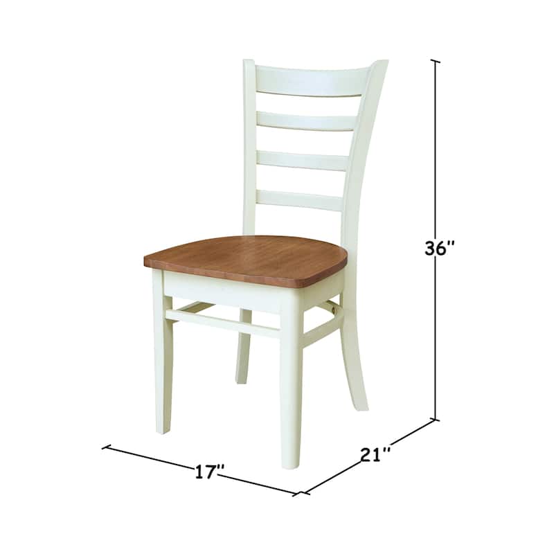 International Concepts Emily Side Chairs - Set of 2