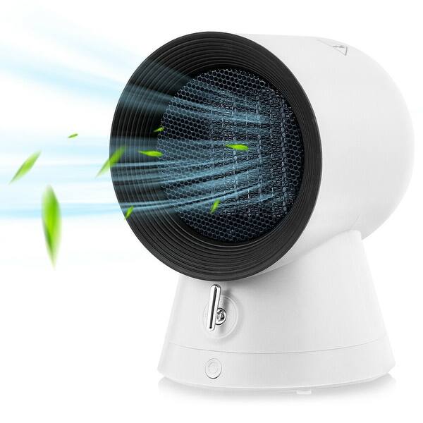 Gymax 1500W Portable PTC Ceramic Space Heater Mini Electric Desktop - Bed  Bath u0026 Beyond - 30082189
