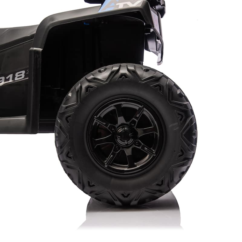 Blue Off-Road Car Ride on Car Battery Powered Electric Car Engineering Car