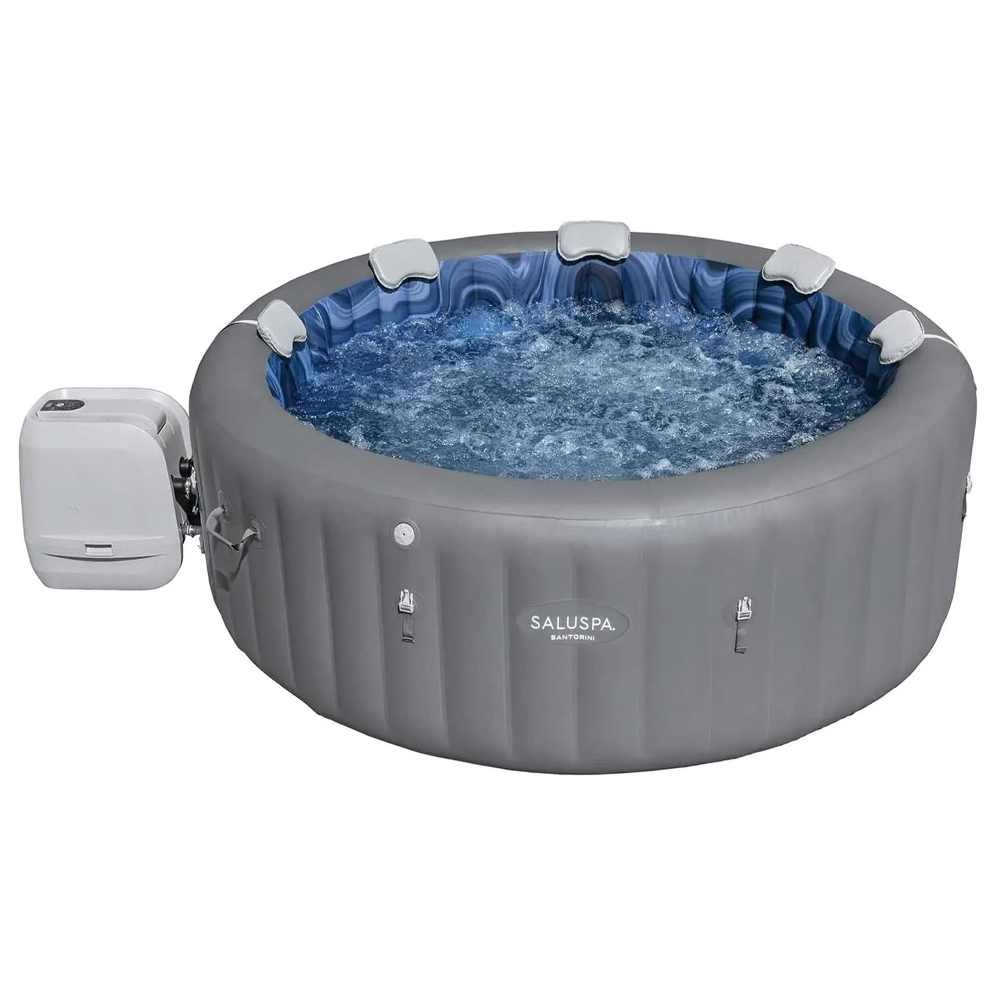 soothing massage saluspa paris inflatable hot tub