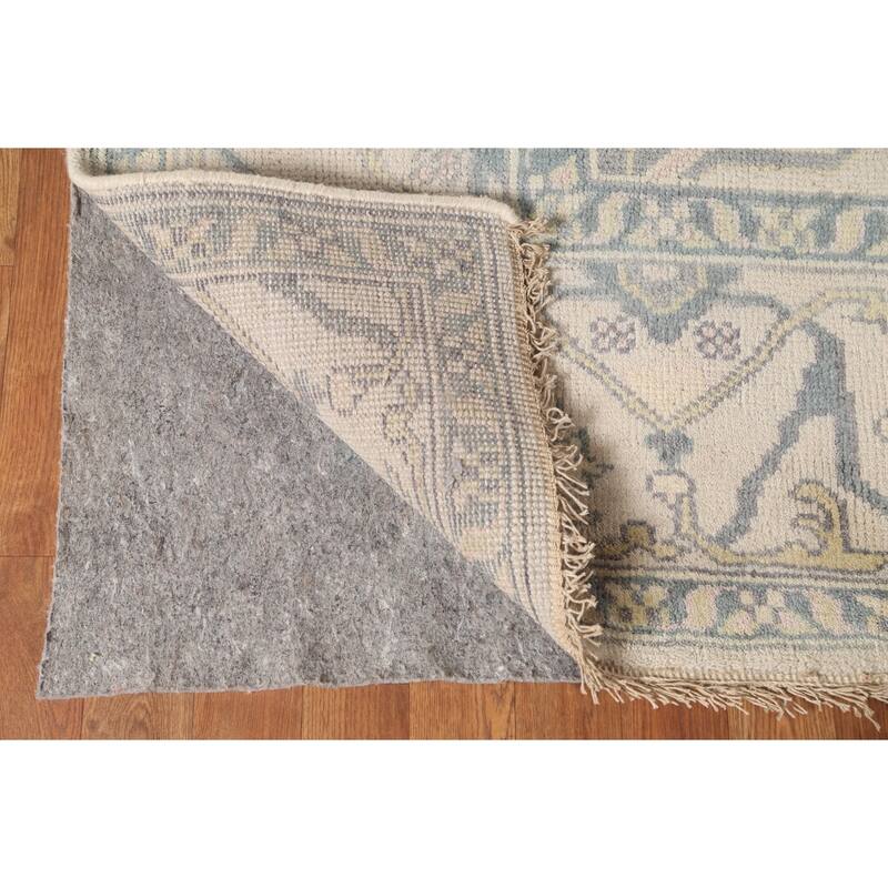 Oushak Oriental Area Rug Hand-Knotted Wool Carpet - 8'2" x 9'10"
