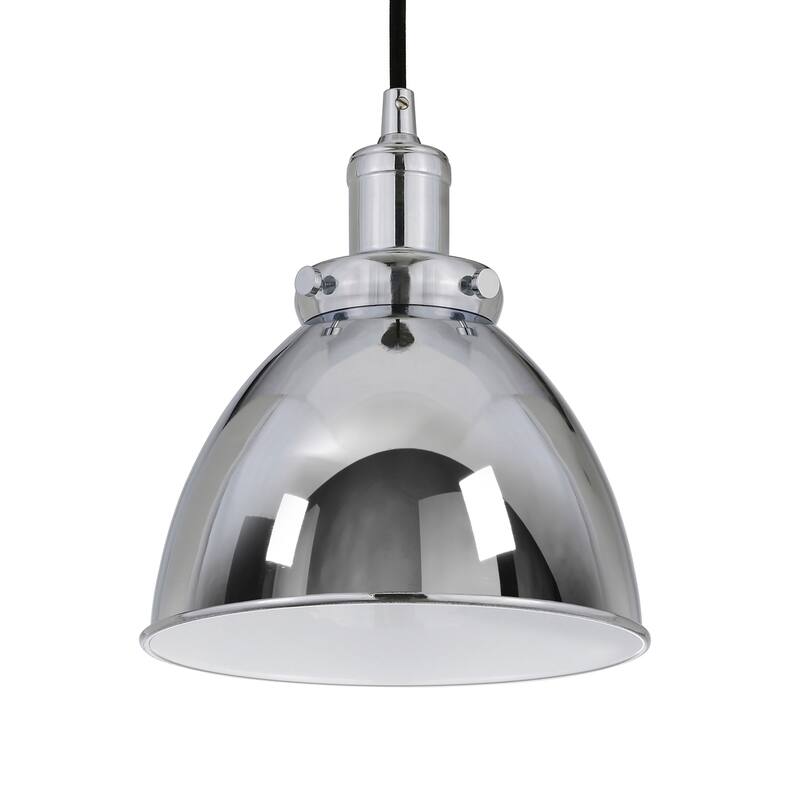 Madison 8" Wide Pendant with Metal Shade